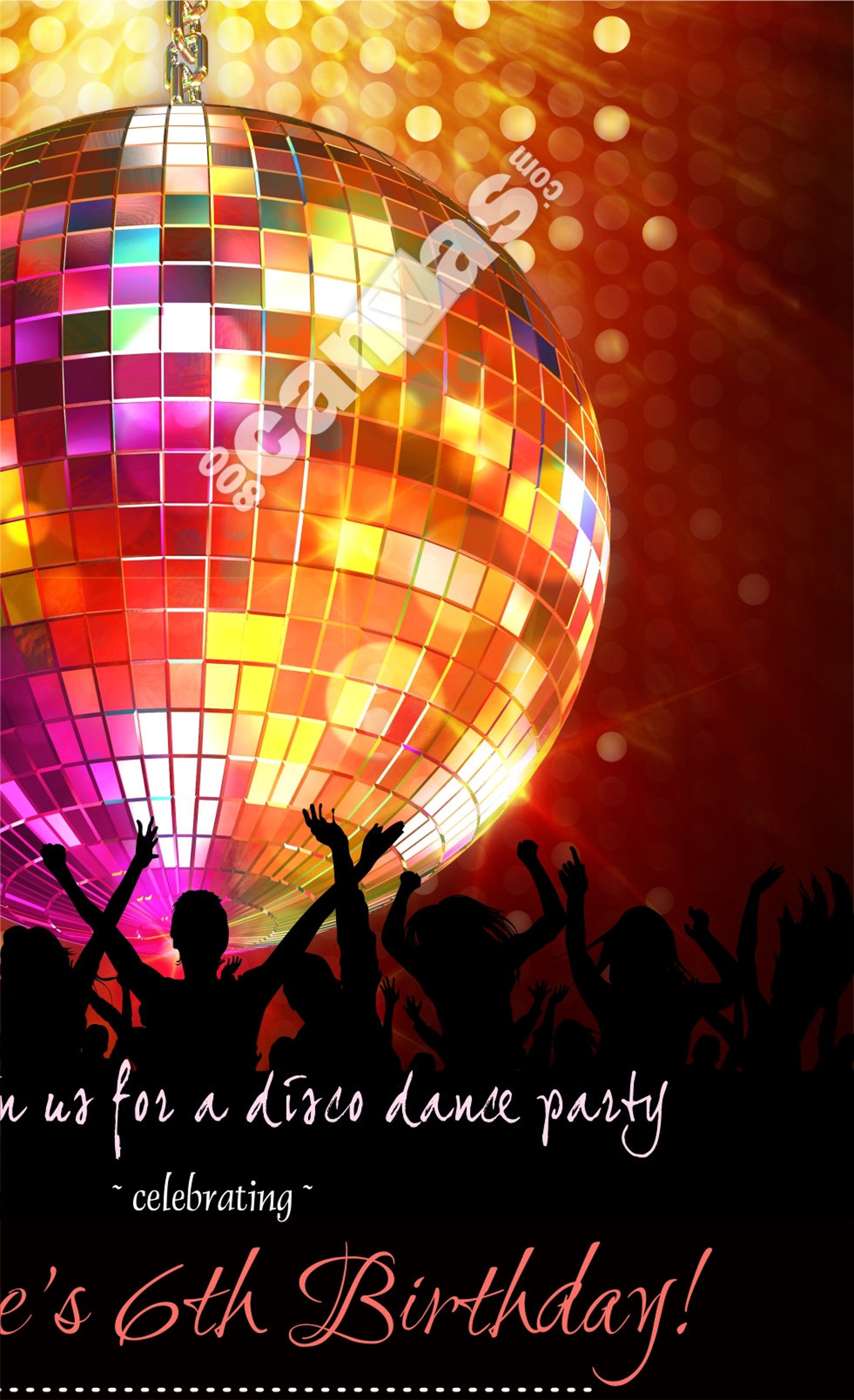 Dance Invitation Dance Party Invitation Disco Dance Party Etsy dance-invitation-dance-party-invitation-disco-dance-party-etsy