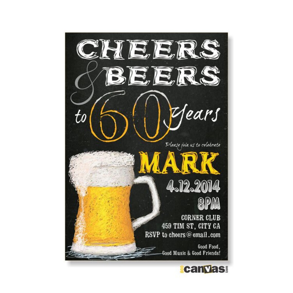 BierGeburtstagsEinladung Cheers und Bier eisern bis 30 Etsy