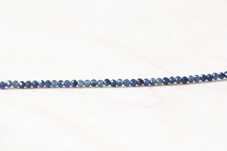 Pulseira de Safira Azul, Prata de Lei, Ouro Amarelo ou Rosé Preenchido, Conjunto de Joias Delicadas com Pedra de Nascimento de Setembro imagem 7