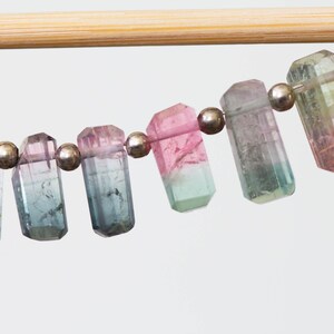 Bicolor Tourmaline Crystal Necklace - New Options! image 4