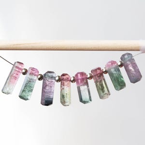 Bicolor Tourmaline Crystal Necklace - New Options! image 7