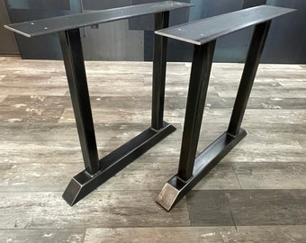 Industrial 'H' Table legs | Desk Legs | Coffee Table Legs | Table Leg | Bar Table Legs |Set of 2 | Made In USA! | FREE SHIPPING!