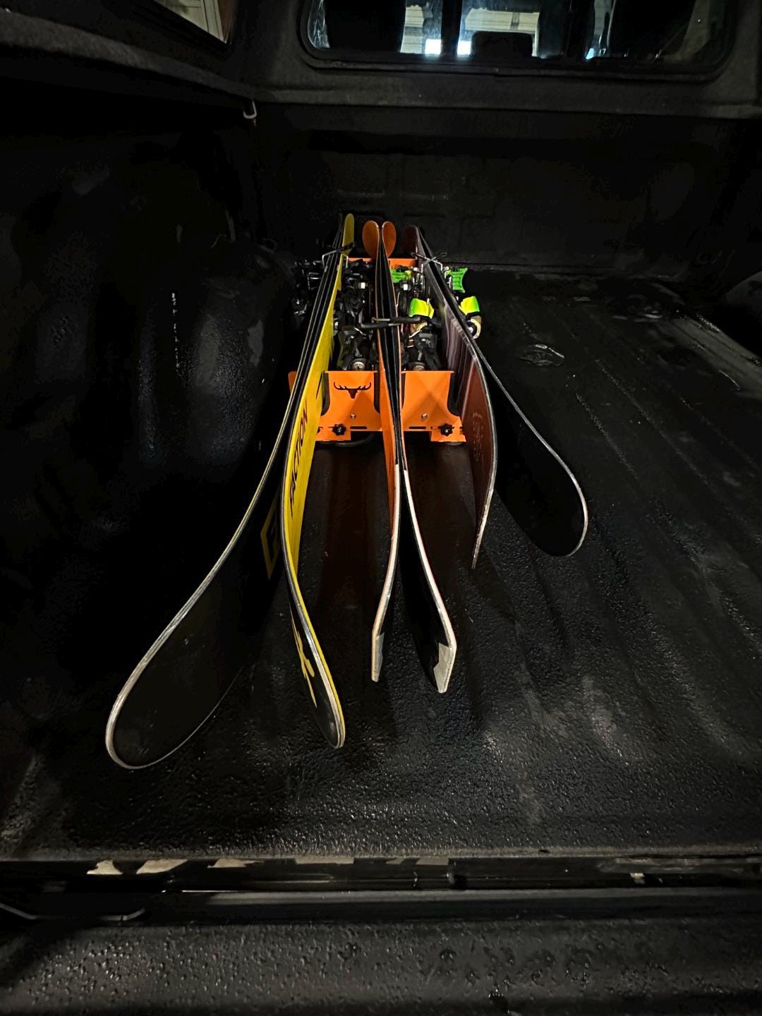 Universal Ski & Snowboard Rack for Truck Bed or Van, SUUS Rack, Ski ...