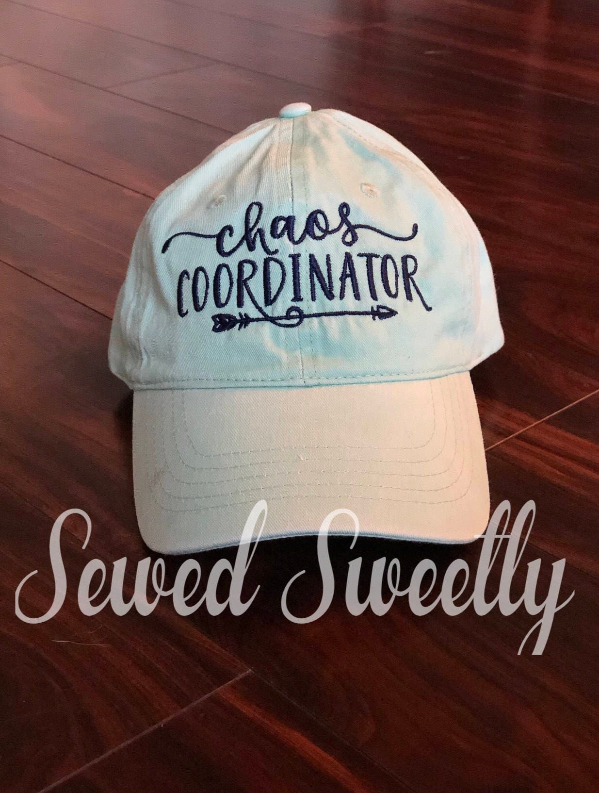 Classroom Chaos Coordinator Baseball Cap | Primitives By Kathy