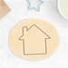 Gingerbread House Cookie Cutter - Christmas Cookie Cutter Real Estate Cookie Cutter