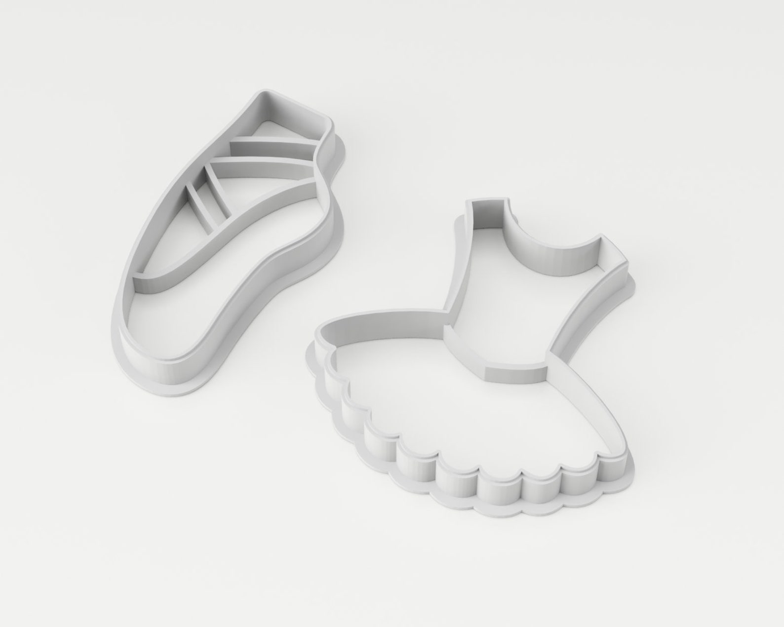 ballet slipper cookie cutter – ballerina cookie cutter ballet gift tutu ballet cookie cutter cookies fairy princess cookie cutte