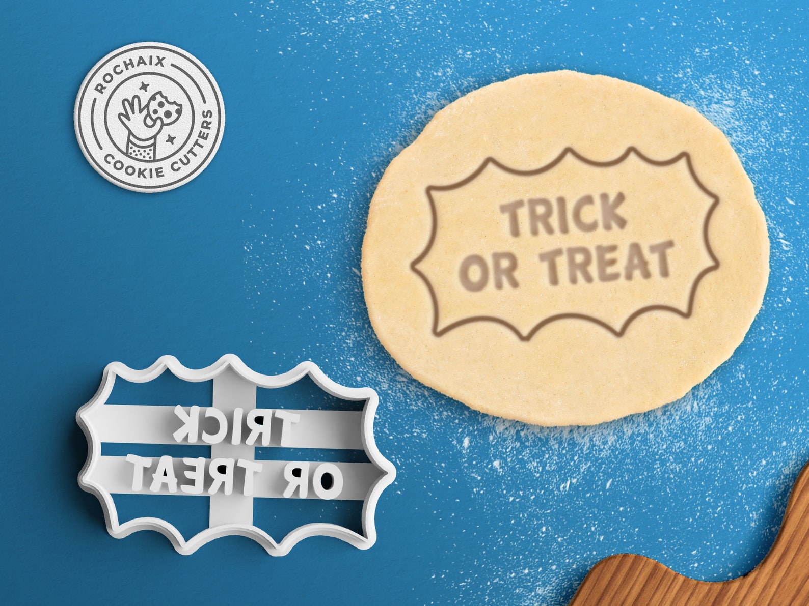 Halloween Cookie Cutter Trick or Treat Cookie Cutter Ghost Etsy