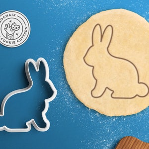 Bunny Cookie Cutter Rabbit Cookie Cutter Baby Bunny Cookie Baby Cookie Cutter Baby Shower Favor Easter Cookie Cutter Easter Egg Gift image 1