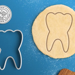 Tooth Cookie Cutter Dental Hygiene Gift Dentist Cookie Cutter image 1