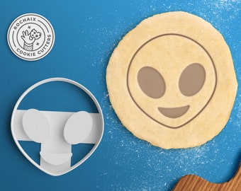 Alien Cookie Cutter – Alien Emoji Cookie Cutter UFO Cookie Cutter
