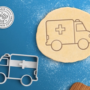 Emporte-pièce à l&#39;emporte-pièce pour ambulances : emporte-pièce médical, cadeau pour chauffeur d&#39;ambulance