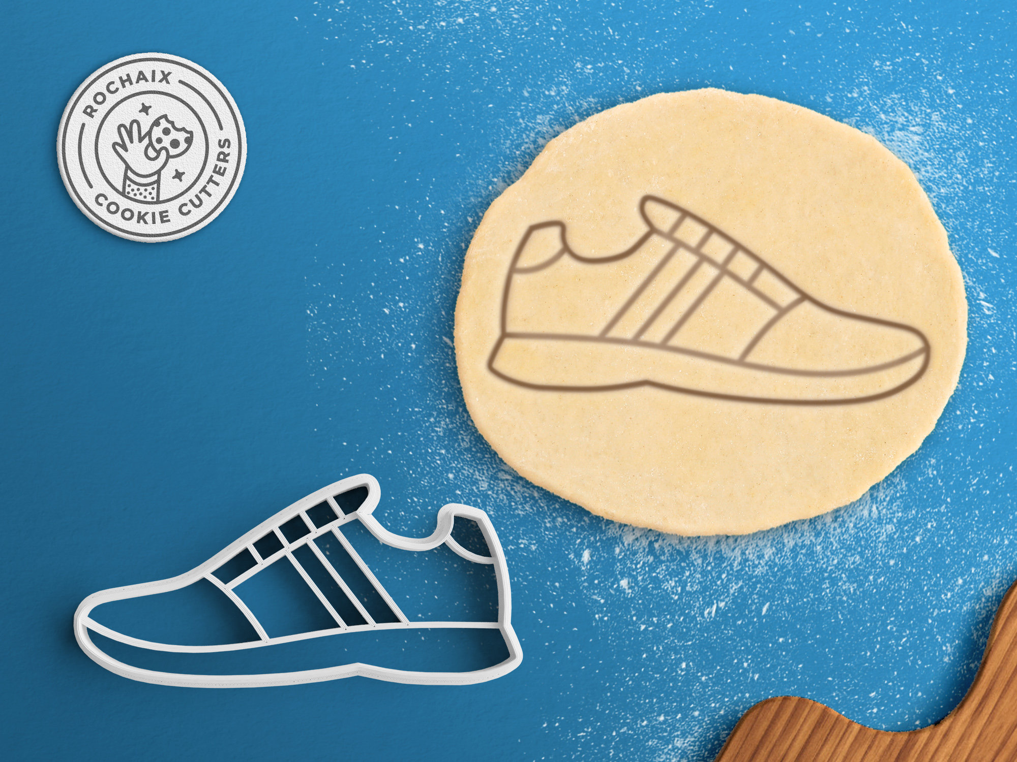 Legends Never Die Sandlot Shoe Cookie Cutter | Stamp | Stencil #1