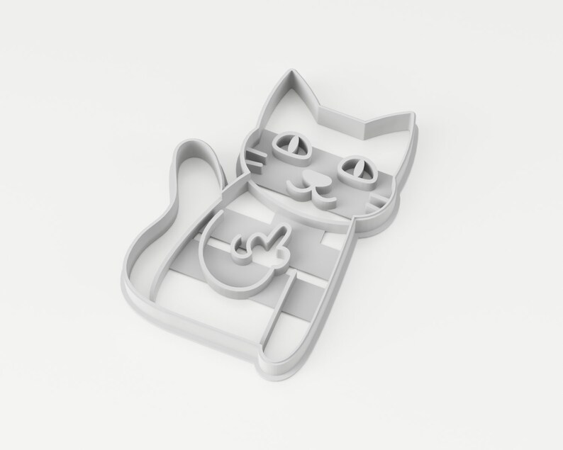 Cat Middle Finger Cookie Cutter Middle Finger Cat Cookie