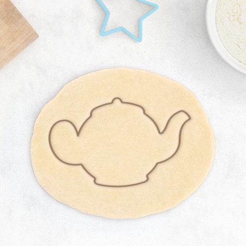 Tea Cookie Cutter Tea Bag Cookie Cutter Tea Pot Cookie Etsy