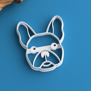 French Bulldog Cookie Cutter Personalized French Bulldog Gift Frenchie Owner Bulldog Face