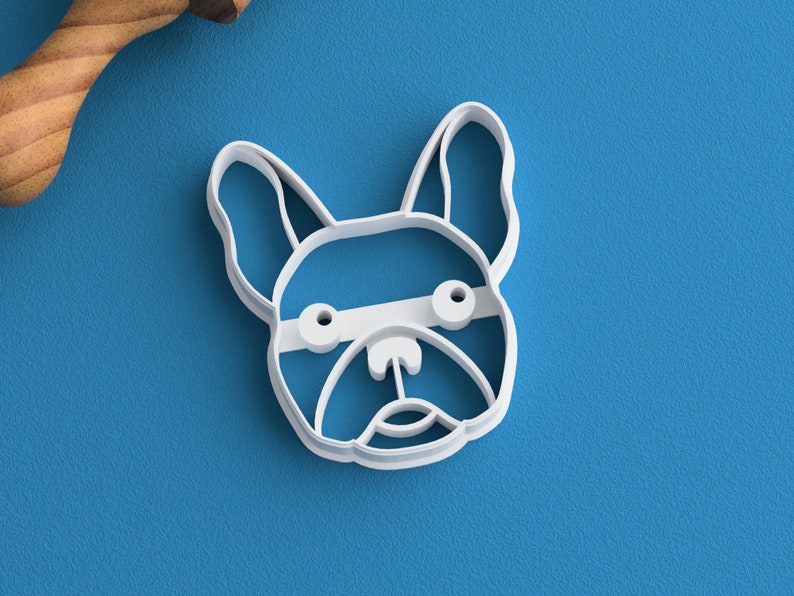 French Bulldog Cookie Cutter Personalized French Bulldog Gift Frenchie Owner Bulldog Face