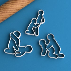 Adult Cookie Cutter Erotic Sex Cookie Cutter Naughty Bachelorette Party Favors image 2