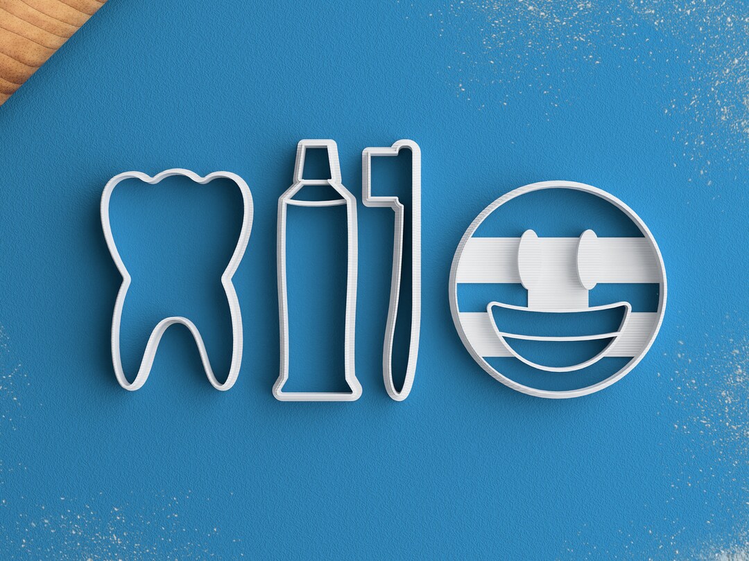 Toothpaste Cookie R Toothpaste Cookie Cutter – Dentist Cookie Cutter Dental Hygienist Gift ...