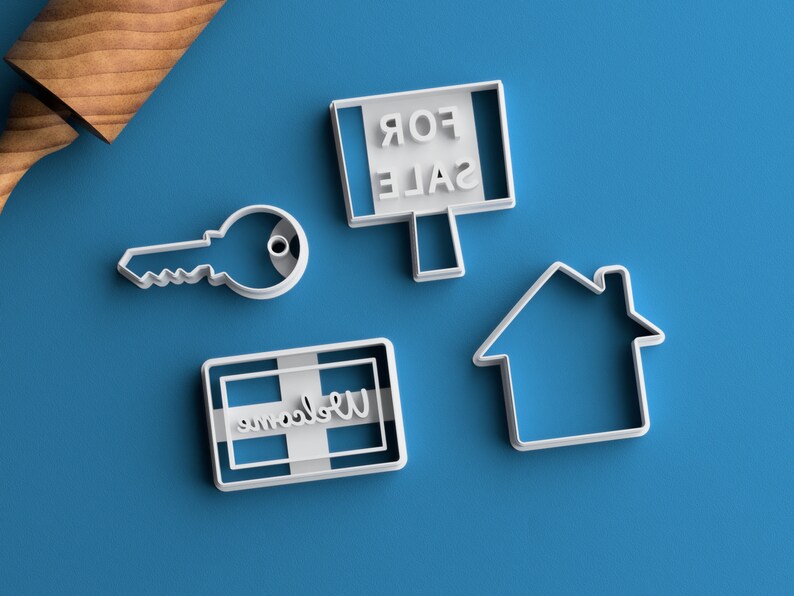 For Sale Cookie Cutter Real Estate Cookie Cutter Gingerbread Etsy