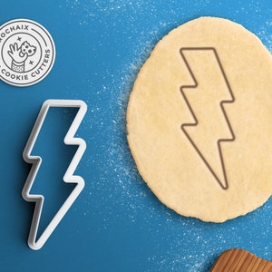 Lightning Bolt Cookie Cutter – Flash Cookie Cutter Umbrella Cookie Cutter Weather Forecaster Gift Sun Cutter Cloud Cookie Cutter Storm Space