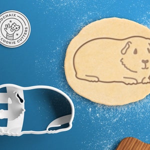 Guinea Pig Cookie Cutter - Guinea Pig Face Cookie Cutter Pet Cookie Cutter