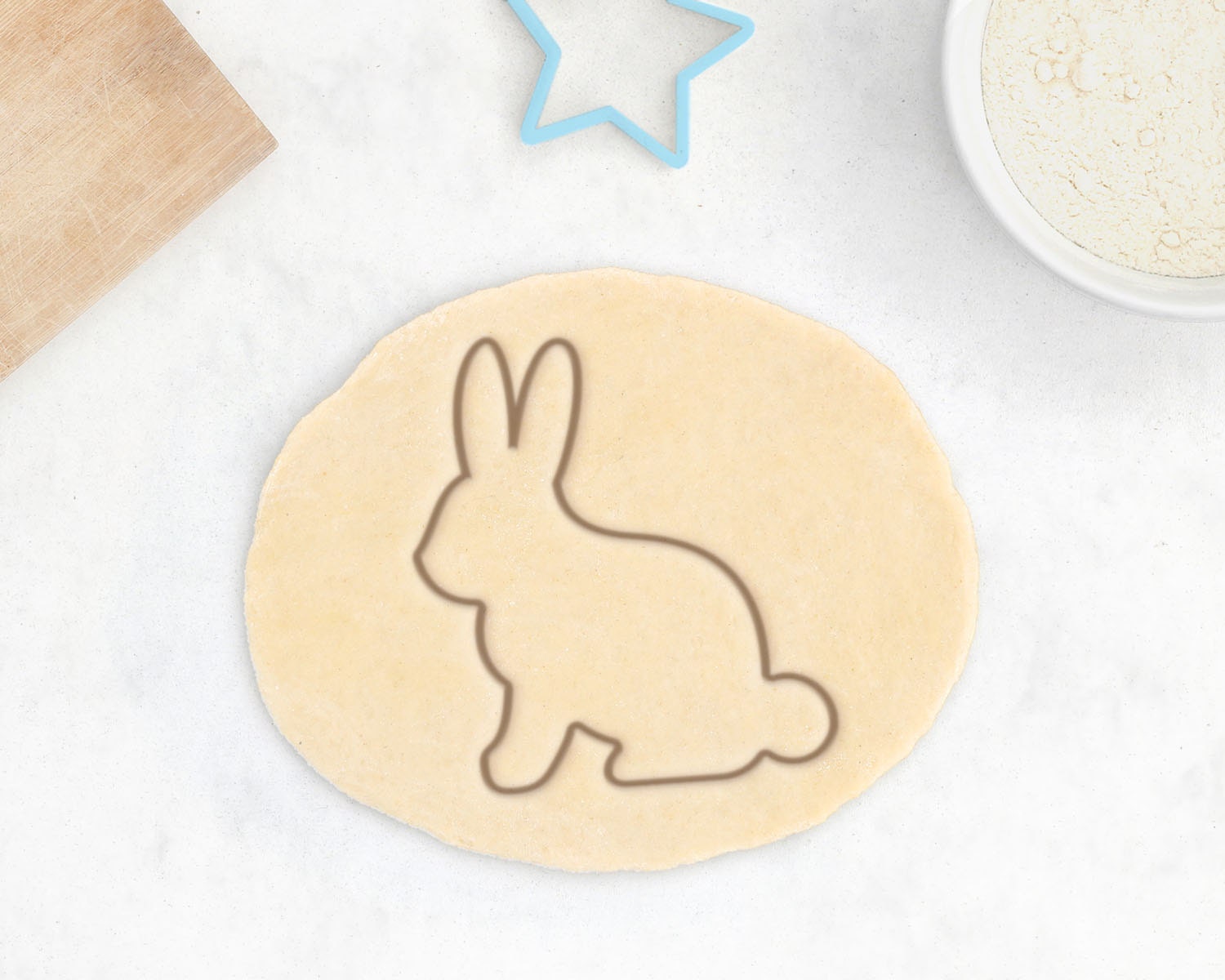 Bunny Cookie Cutter - Rabbit Baby Bunny Shower Favor Easter Cadeau d'oeuf de Pâques