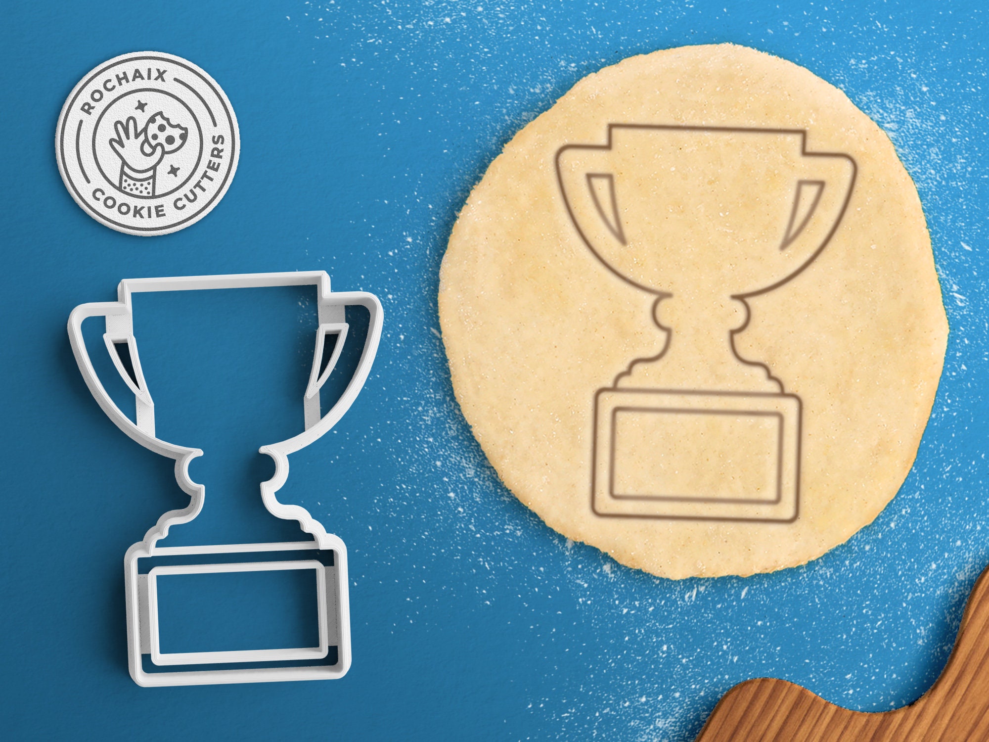 Trophy Cookie Cutter Award Ribbon Cookie Cutter Award Cookie Etsy