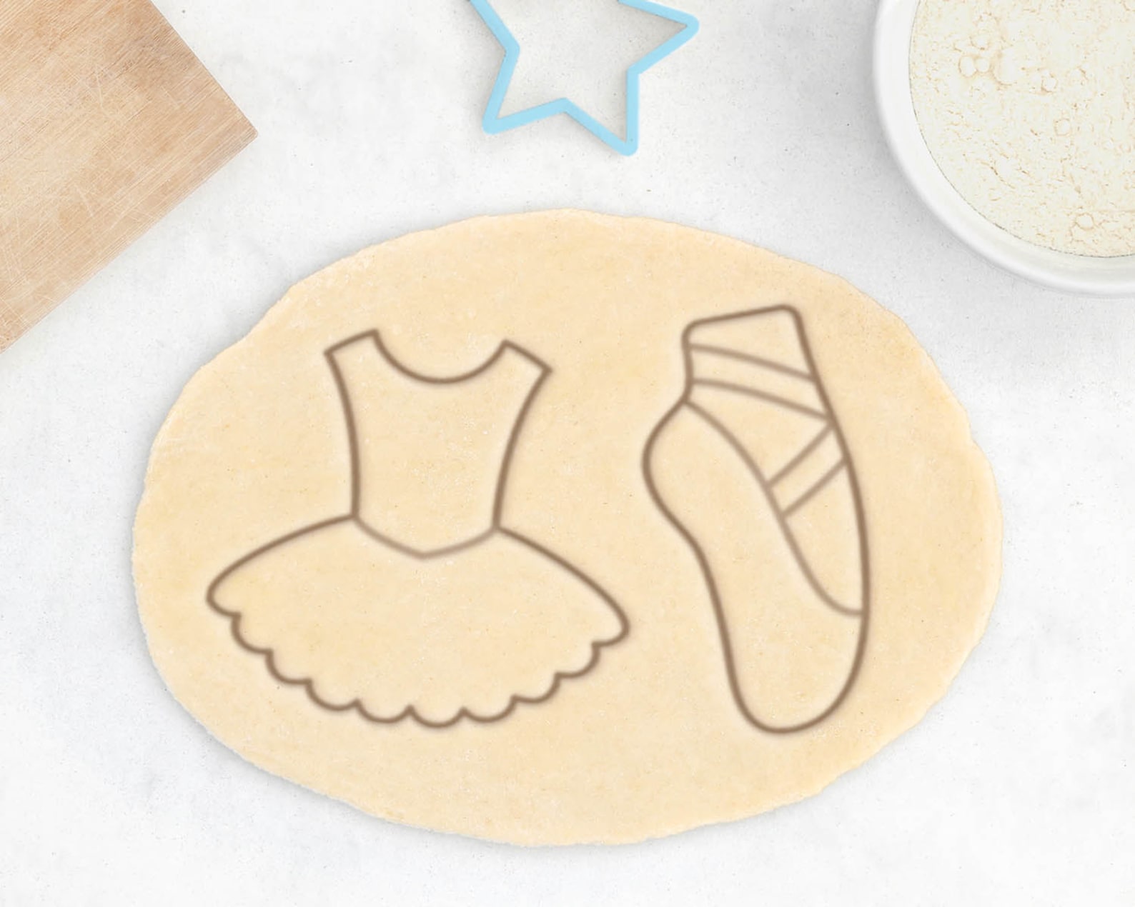 ballet slipper cookie cutter – ballerina cookie cutter ballet gift tutu ballet cookie cutter cookies fairy princess cookie cutte