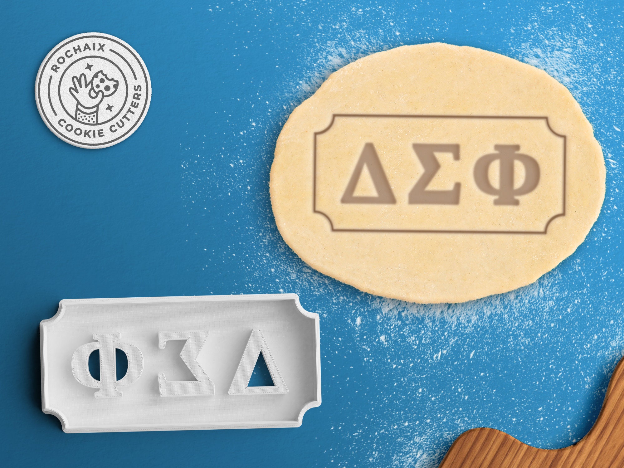 Greek Letter Cutter Set  Cookie, Fondant, Polymer Clay Earring