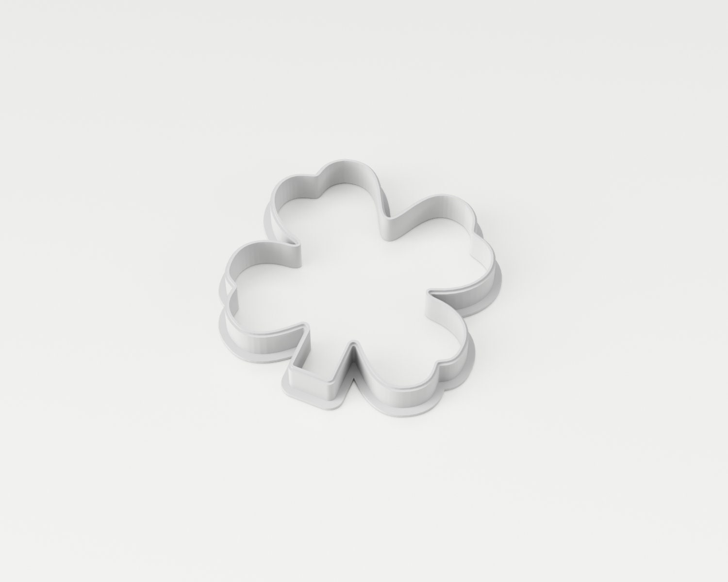 Shamrock Cookie Cutter Four Leaf Clover Cookie Cutter | Etsy