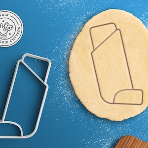 Inhaler Cookie Cutter - Pharmacy Cookie Cutter Respiratory Therapist Gift