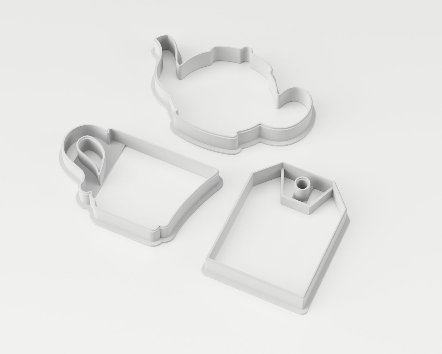 Tea Bag Cookie Cutter Teabag Cookies Teapot Cookie Cutter Etsy