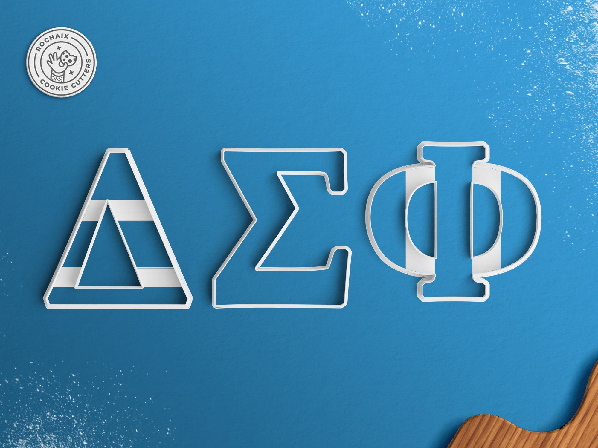 Greek Letter Phi Cookie Cutter 