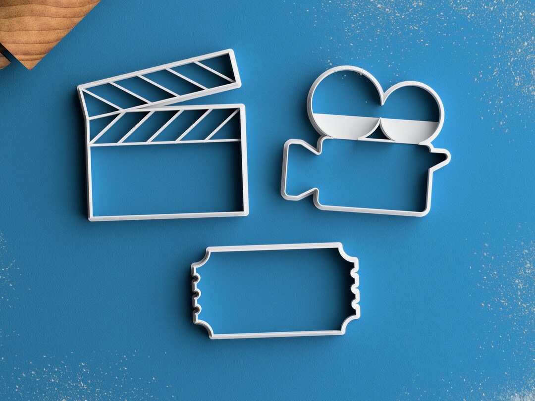 Movie Cookie Cutter Cinema Cookie Cutter Movie Gift Movie Ticket