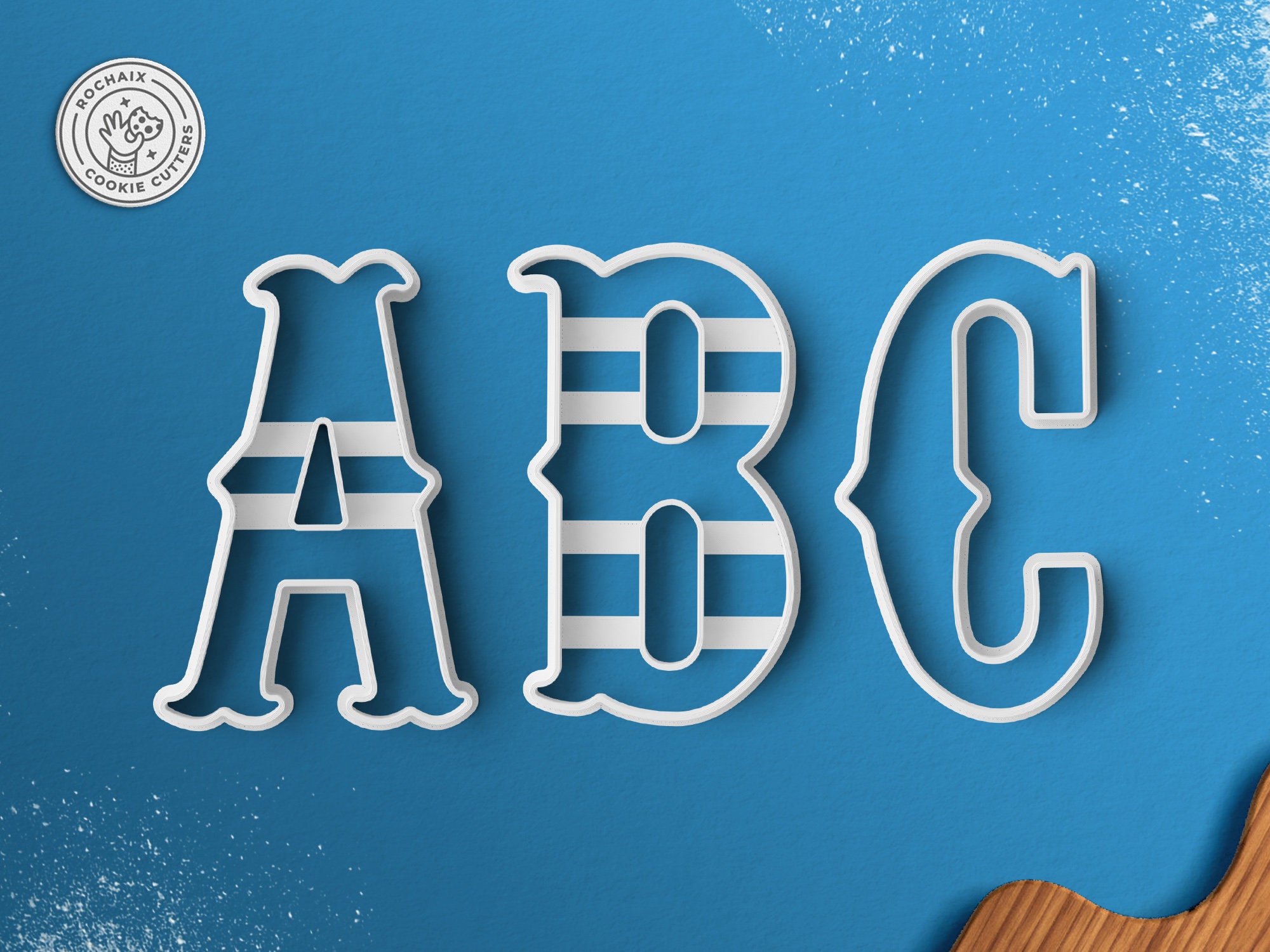 Alphabet 2024 cookie cutters
