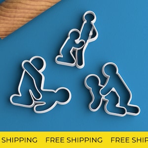 Adult Cookie Cutter Set FREE SHIPPING Erotic Sex Cookie Cutter Naughty Bachelorette Party Favors ALL OF THEM (-20%)