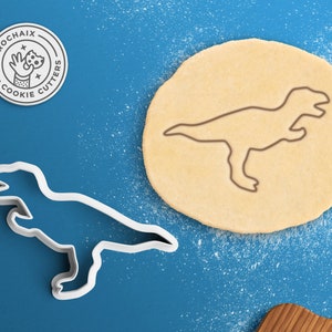 T Rex Cookie Cutter – Tyrannosaurus Rex Cookie Cutter  Dinosaur Cookie Cutter Geek Cookies Geek Gift Jurassic Fossil Skull Brachiosaurus