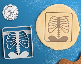 XRay Cookie Cutter - Anatomy Cookie Cutter Radiology Gift