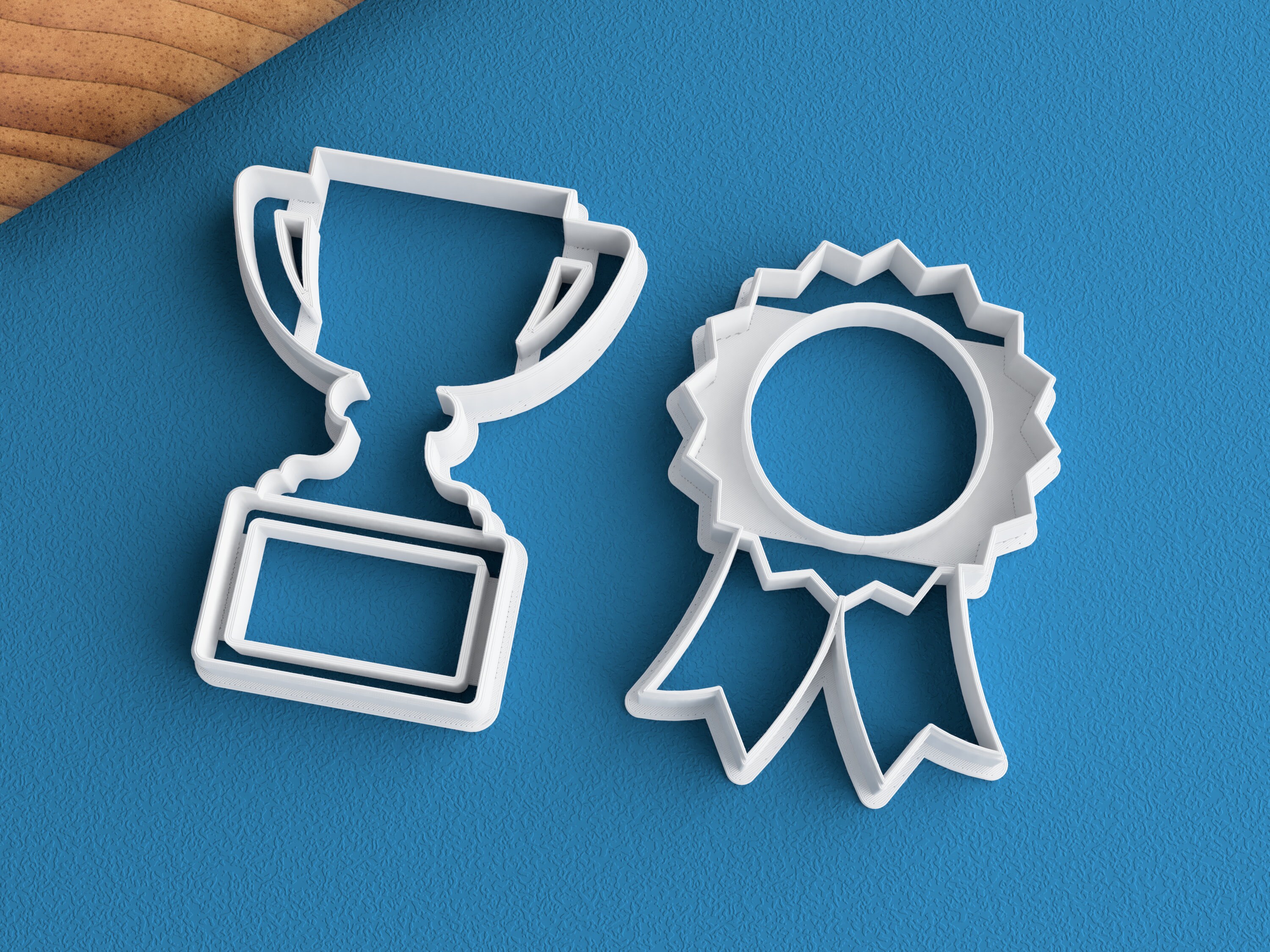 Award Ribbon Cookie Cutter Trophy Cookie Cutter Award Cookie Etsy