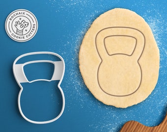 Kettlebell Cookie Cutter - Gym Cookie Cutter Fitness Gift Fitness Cookie Cutter