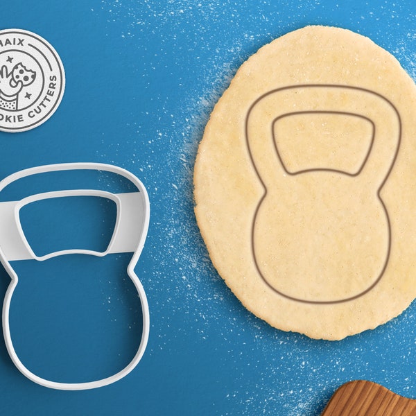 Kettlebell Cookie Cutter - Gym Cookie Cutter Fitness Gift Fitness Cookie Cutter