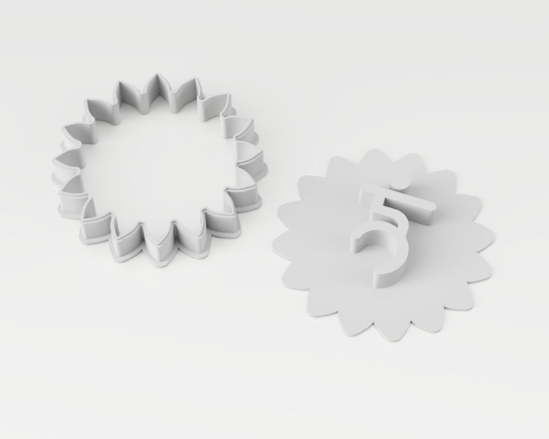 Chakra Cookie Cutter Set \u2013 Yoga Cookie Cutter Yoga Instructor Gift Meditation Gift Vishuddha