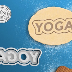 Yoga Cookie Cutter – Yoga Gift Yoga Instructor Gift