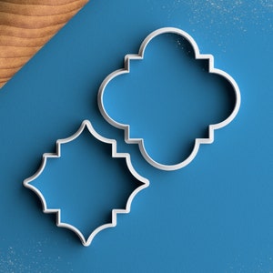 Moroccan Cookie Cutter - Moroccan Tile Cookie Cutter Geometric Cookie Cutter Moroccan Rug