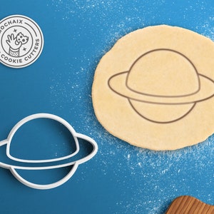 Planet Cookie Cutter – Star Cookie Cutter Space Cookies Solar System Cookie Cutter UFO Cookies Alien Sci Fi Geek Gift Science Cookie Cutter