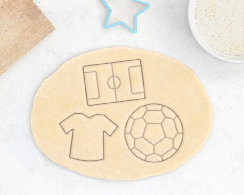 Soccer Jersey Cookie Cutter Football Cookie Cutter Soccer Etsy