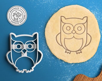 Toy Zany Owl Shaped 3.25 Cookie Cutter