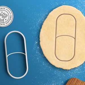 Pill Cookie Cutter - Pharmacy Cookie Cutter Pharmacy Gift