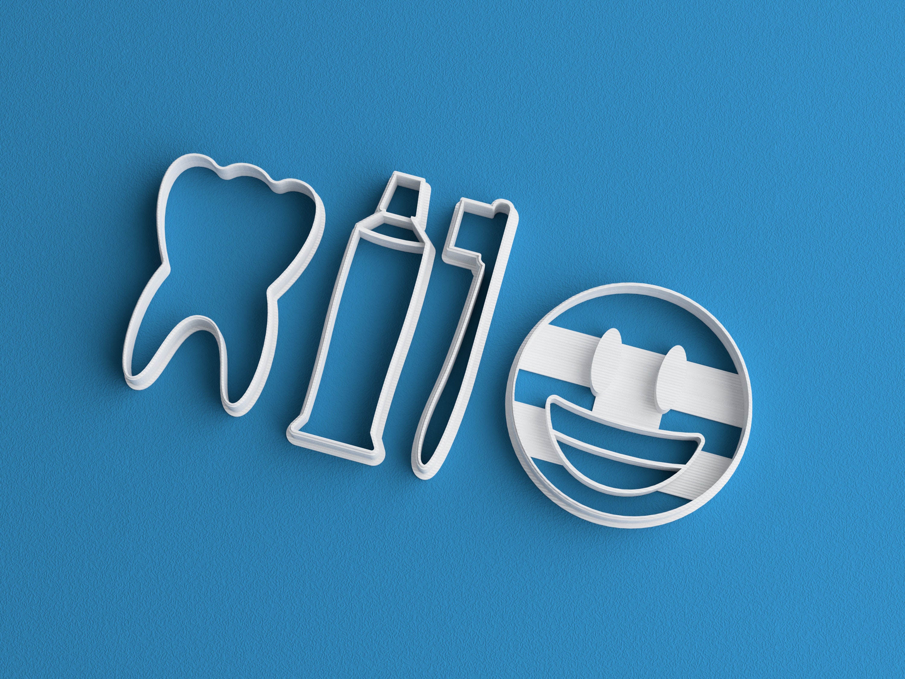 Toothpaste Cookie R Toothpaste Cookie Cutter – Dentist Cookie Cutter Dental Hygienist Gift ...