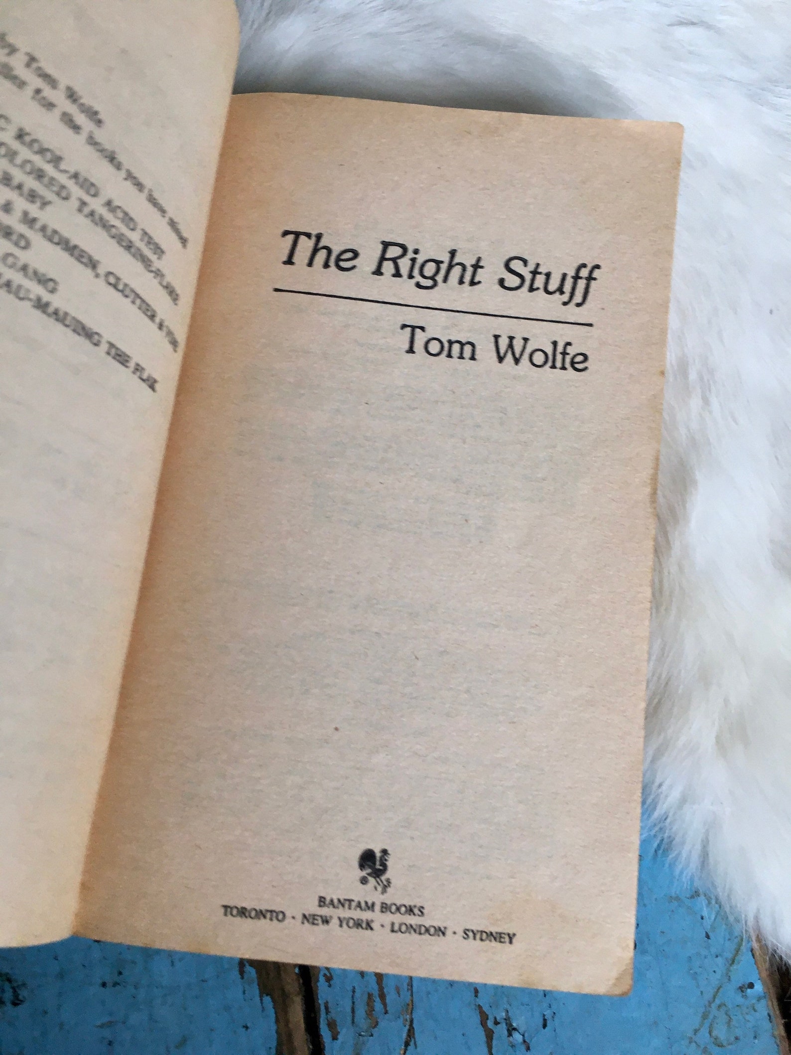 the right stuff tom wolf the right stuff tom wolf